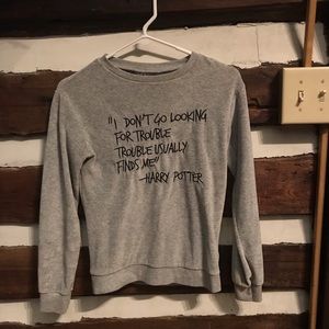 Primark Harry Potter Velour like sweatshirt